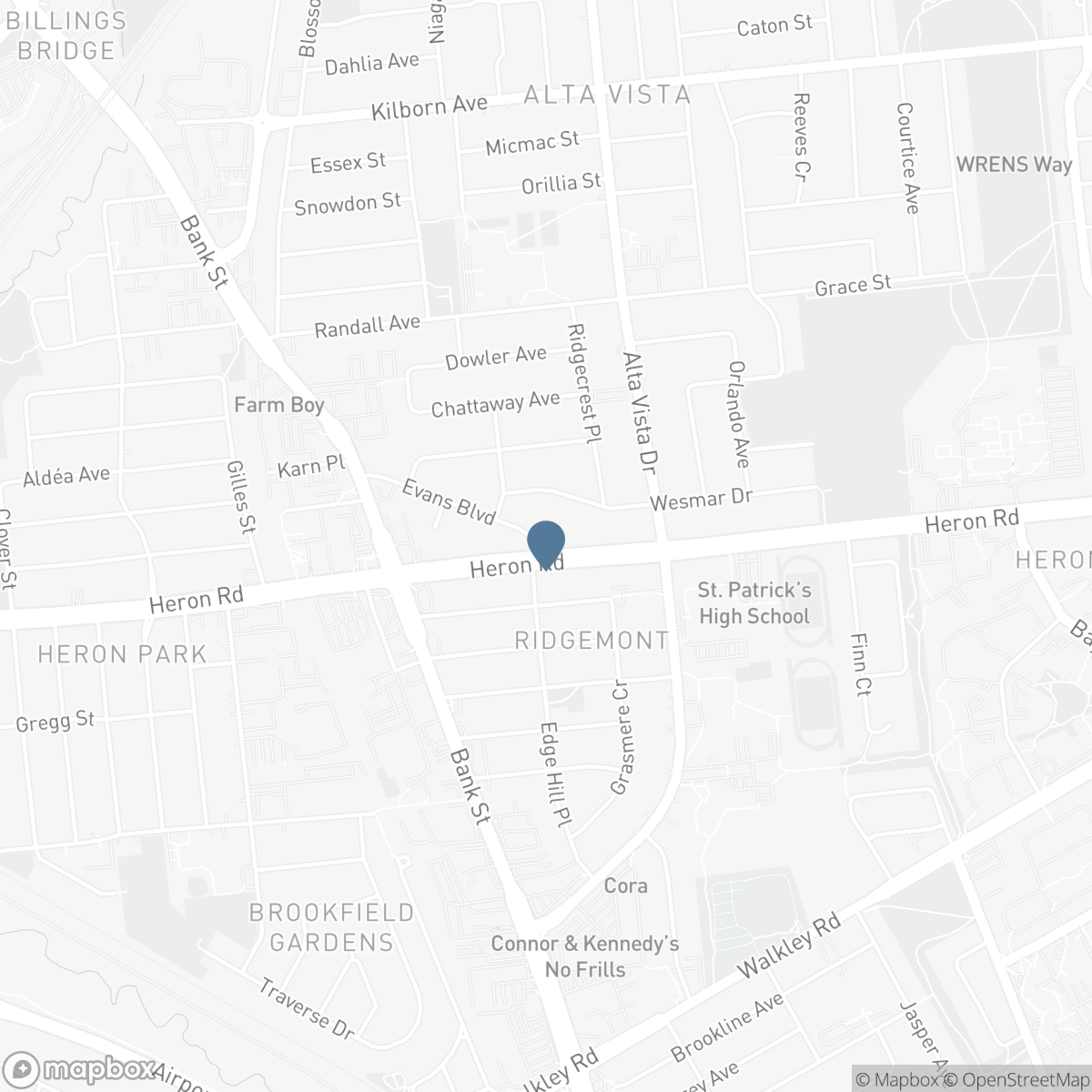 1299 EVANS BOULEVARD, Ottawa, Ontario K1H 7T8